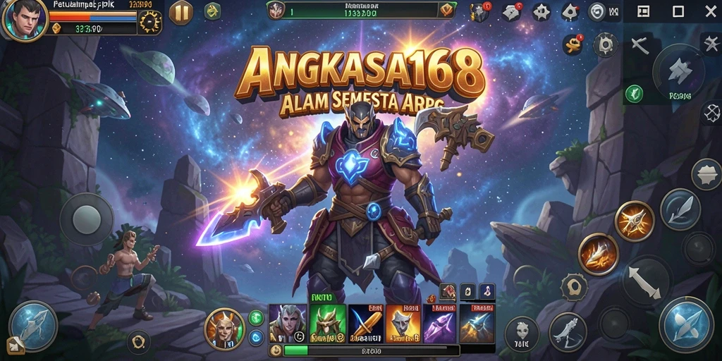 Tampilan gameplay mendebarkan dalam ANGKASA168 dengan grafik yang memukau.