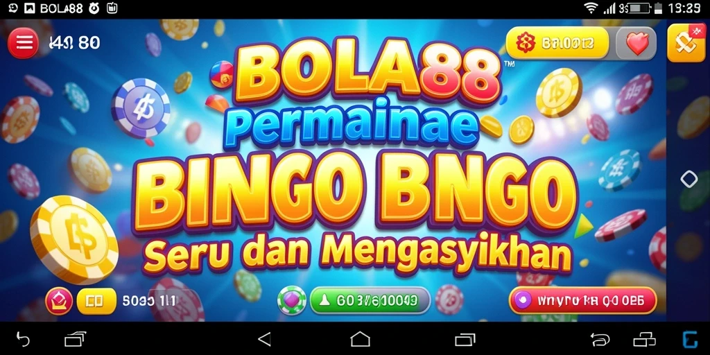 Tampilan gameplay menarik BOLA88 dengan suasana Bingo yang menyenangkan.