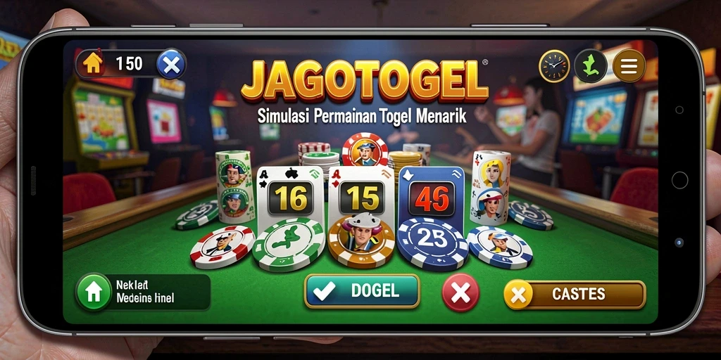 Tampilan gameplay JAGOTOGEL yang menarik dan interaktif.