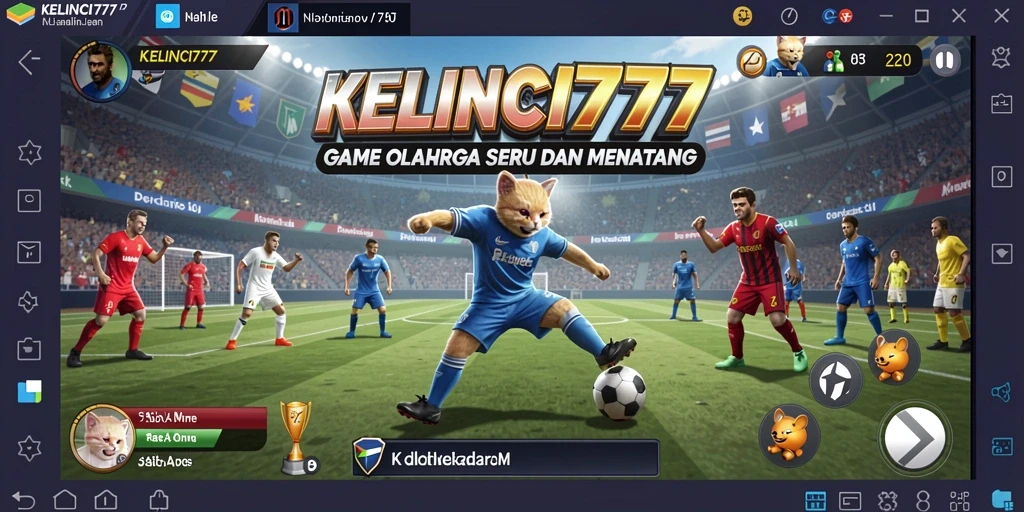 Gameplay seru KELINCI777 dengan berbagai aktivitas olahraga.