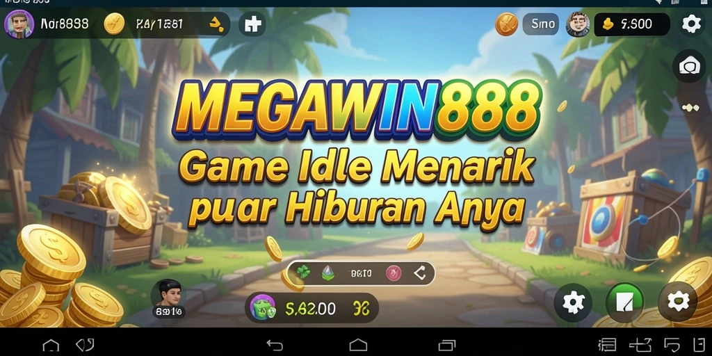 Tangkapan layar utama MEGAWIN888 menunjukkan gameplay mengasyikkan yang penuh strategi.