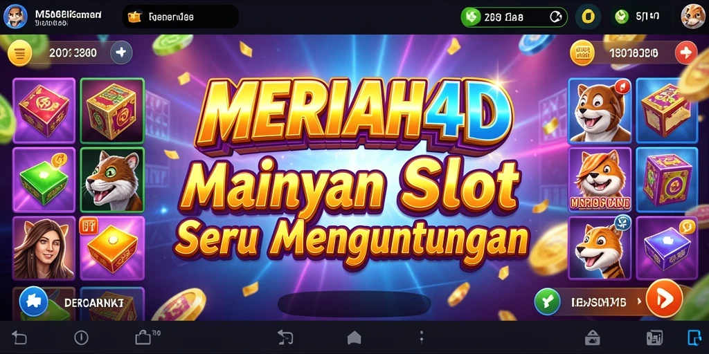 Tampilan menarik dari gameplay slot MERIAH4D yang mengasyikkan.