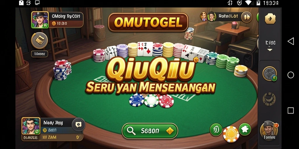 Gameplay menarik OMUTOGEL yang menyajikan QiuQiu seru.