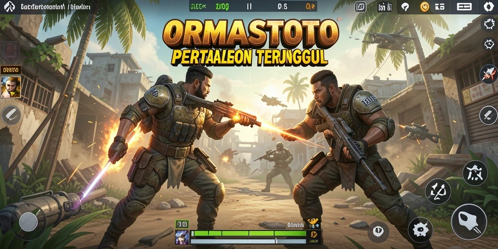 Tampilan screenshot gameplay ORMASSTOTO yang mendebarkan dan penuh aksi.