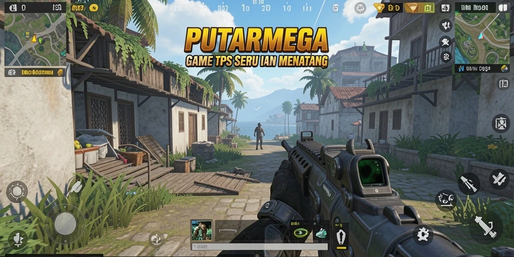 Gameplay seru dan menantang di PUTARMEGA.