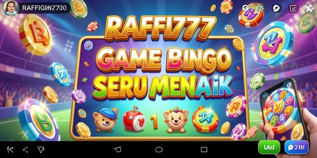 Gameplay seru dan menarik dalam RAFFI777 yang menampilkan Bingo.