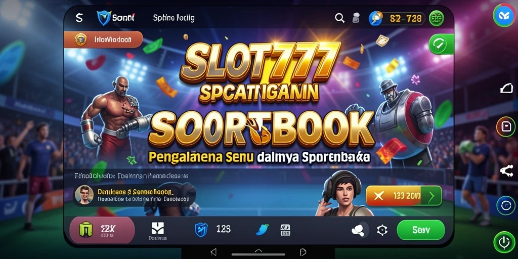Tampilan gameplay interaktif SLOT777 menambah keseruan taruhan.